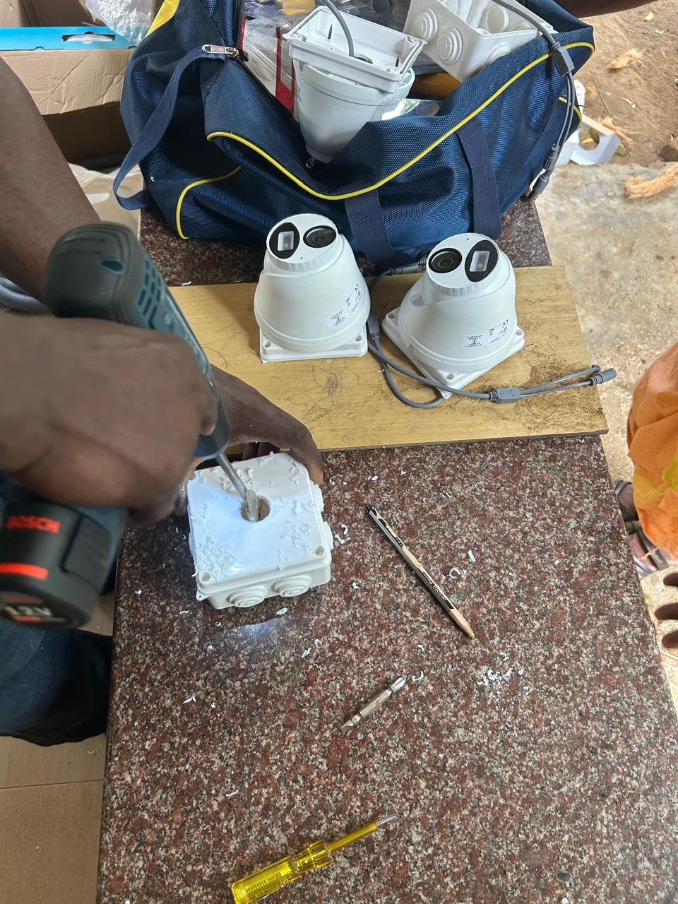 Professional CCTV installation services in Guduvancheri